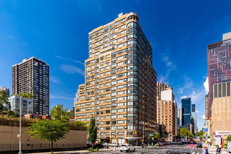 A view of the rental tower 377 East 33rd Street